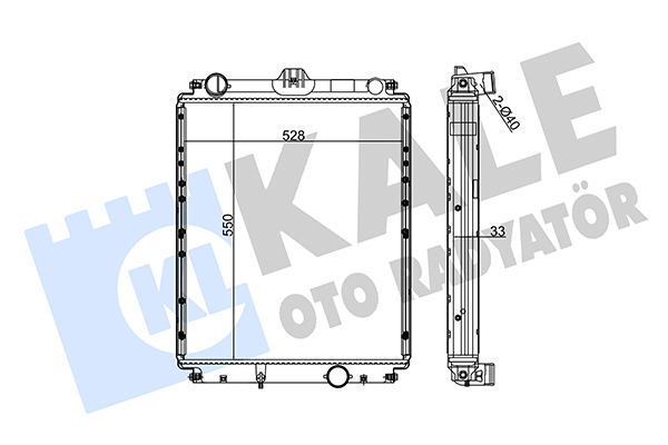 Mitsubishi Canter Su Radyatörü Radyatör Su . Ton 32mm M-t OEM MC127008 Mitsubishi Canter Su Radyatörü Radyatör Su . Ton 32mm M-t OEM MC127008